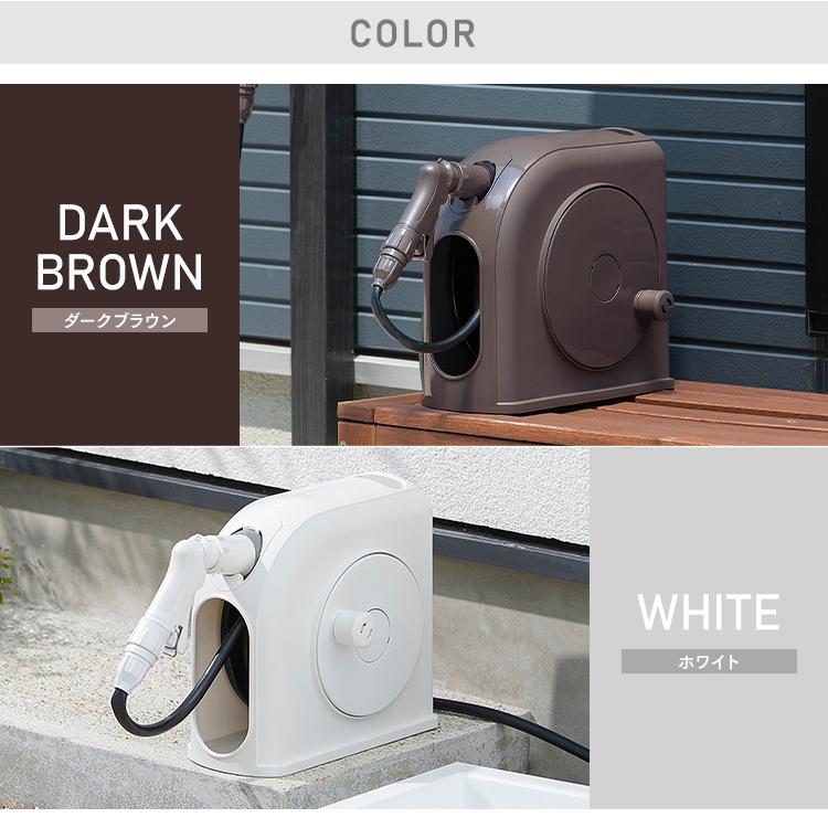 IRIS OHYAMA ホースリール 15m ガーデニング 散水 FSHG-15