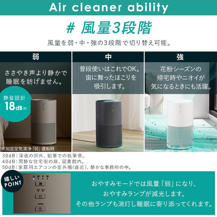 IRIS OHYAMA（アイリスオーヤマ） 空気清浄機 加湿器 16畳 花粉対策