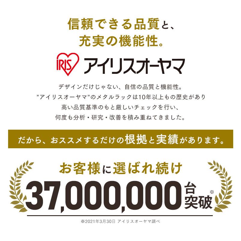 IRIS OHYAMA（アイリスオーヤマ） スチールラック 収納 幅55 業務用