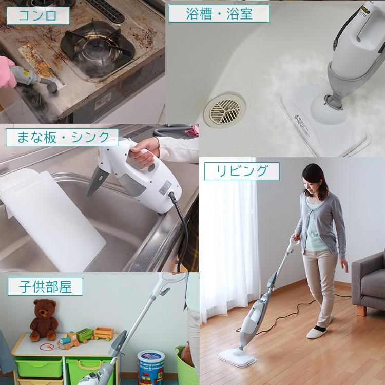 IRIS OHYAMA スチームクリーナー アイリスオーヤマ 絨毯 車機