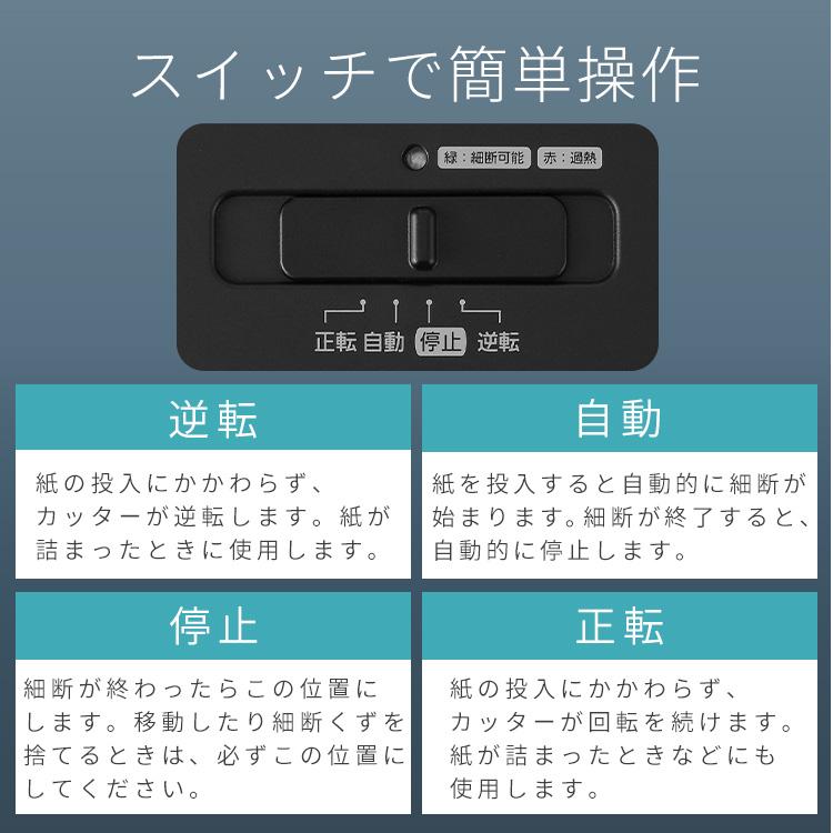 IRIS OHYAMA（アイリスオーヤマ） シュレッダー 家庭用 電動 家庭用