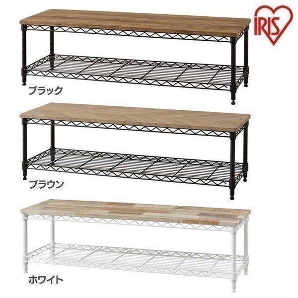 スチールラック 収納 テレビ台 ローボード おしゃれ 収納 幅100 業務用 メタルラック アイリスオーヤマ