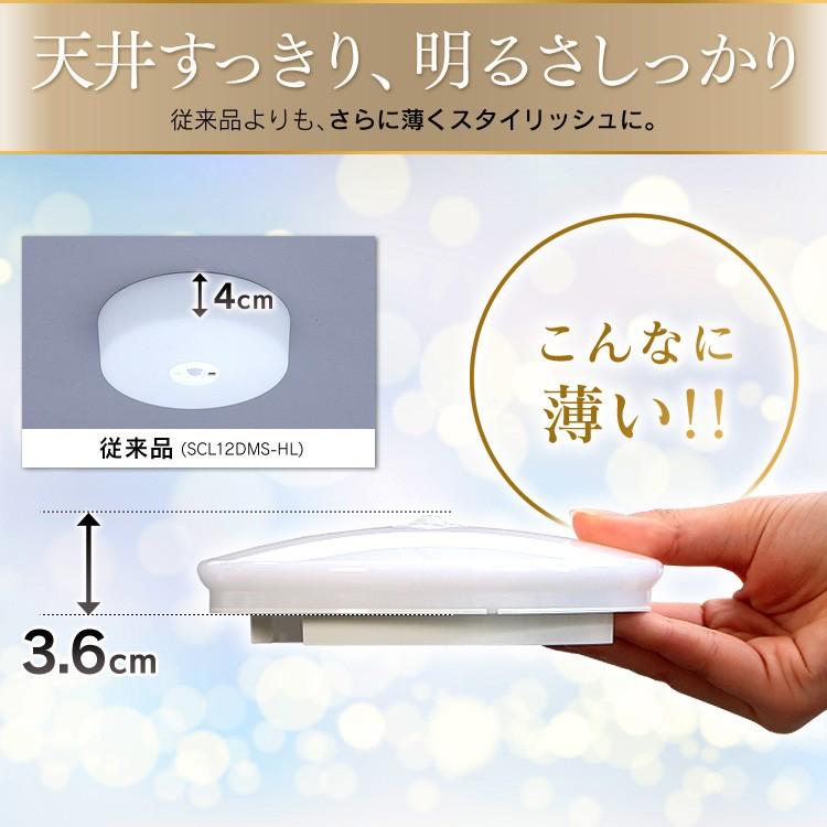 IRIS OHYAMA シーリングライト LED 小型 天井照明 人感センサー