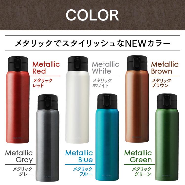 水筒 マグボトル 大容量 マイボトル シンプル 新入荷 流行 おしゃれ ワンタッチ 600ml ステンレスボトル 保冷 子供 真空断熱 Sb O600 アイリスオーヤマ 保温