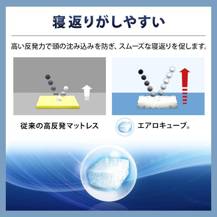 枕 まくら 洗える コンパクトタイプ 肩こり 高反発 低反発 エアリーピロー エアリー アイリスオーヤマ｜petkan｜10