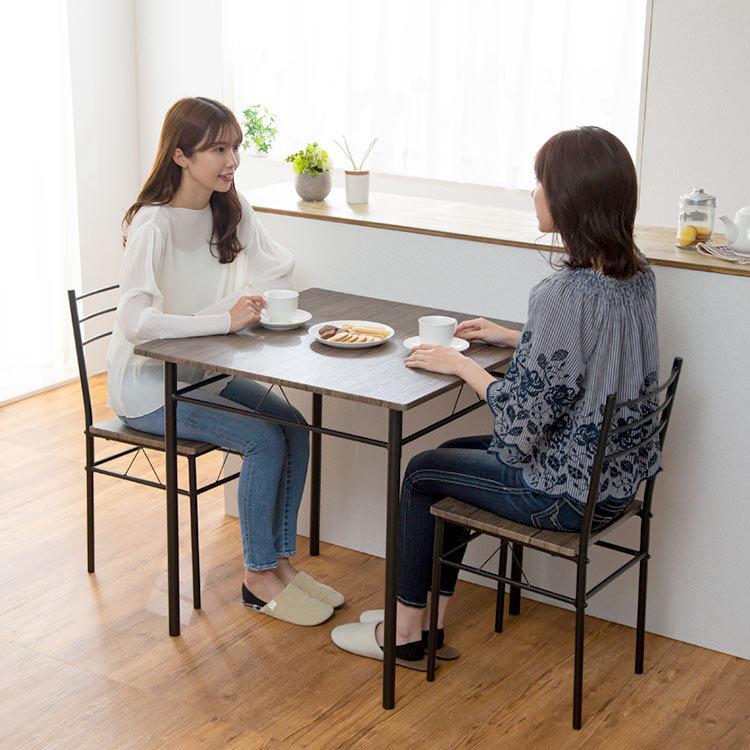 ダイニングテーブルセット 3点セット テーブル チェア 2人掛け 2 ダイニングテーブルセット 3点セット テーブル チェア 2人掛け 2