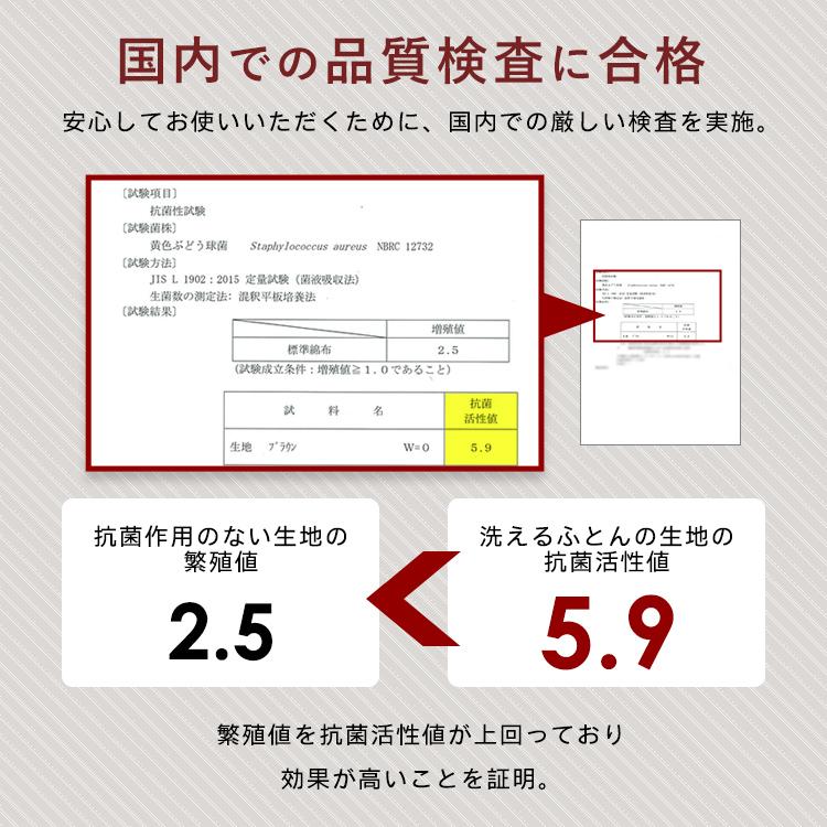 布団セット シングル 布団 7点 組布団 安い 洗える おしゃれ 無地 掛け布団 敷き布団 カバー付き ふわとろ 敷布団 掛布団 枕 アイリスプラザ 新生活｜petkan｜09