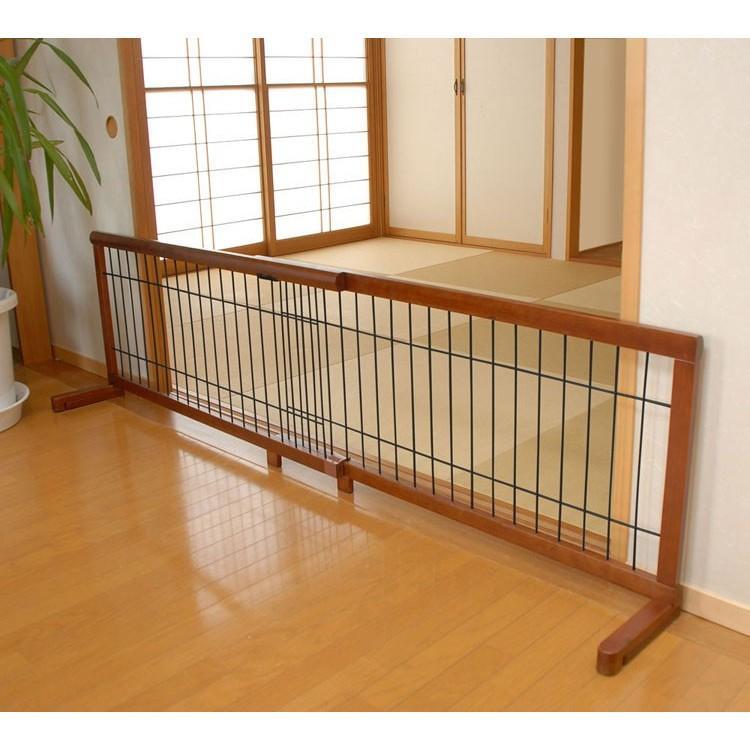 ペットゲート 伸縮 置くだけ ペットフェンス ペット ゲート 犬