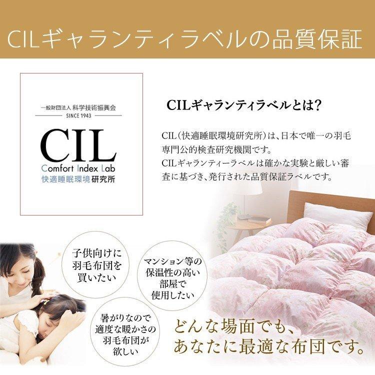 羽毛布団 掛け布団 ダブル ロング ホワイトダックダウン 90％ 日本製
