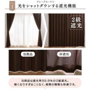 カーテン 遮光 安い ４枚セット 4枚組 おしゃれ 洗える 遮光カーテン 遮熱 カーテンセット UVカット 無地 花柄_3