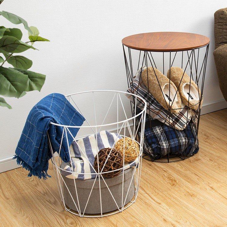 サイドテーブル おしゃれ 北欧 Mサイズ ワイヤーテーブル ワイヤー