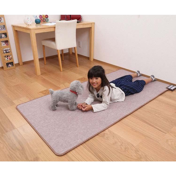 ホットカーペット 1畳 本体 ラグ カーペット 電気カーペット 保温 温度調節 おしゃれ 暖房 足元 あったか 暖かい ワタナベ工業 WHC-102KPL WHC-104KPL 新生活