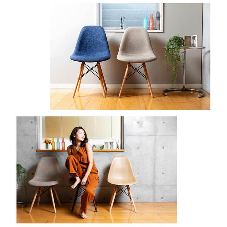 ダイニングチェア 2脚セット チェア 椅子 ダイニング レザー 食卓椅子