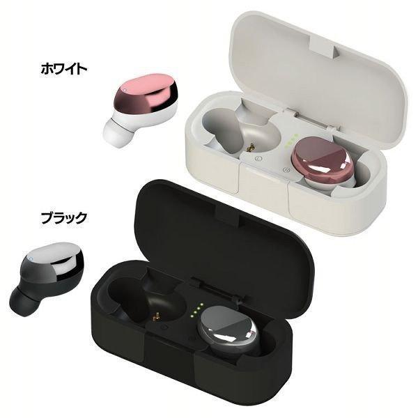 完全ワイヤレスイヤホン2 充電ケース付 BL-94 カシムラ (D)(B)の画像