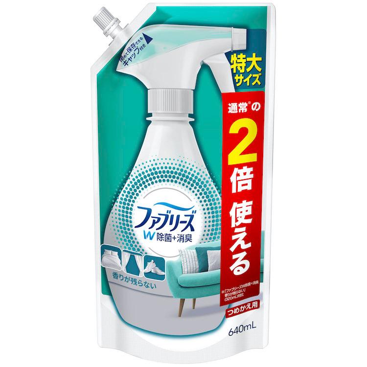 P&G ファブリーズ 詰め替え 消臭スプレー 衣類 640ml 3個セット 消臭剤