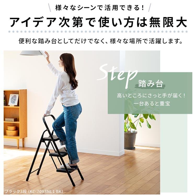 折り畳みステップ2段 KC-7092F (D)|petkan|06