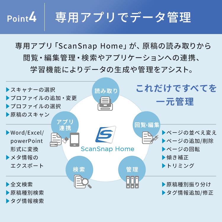 スキャナー iX1300 A3 A4 ScanSnap スキャンスナップ 小型 写真 オフィス 作品整理 名刺管理 名刺保管 FI-IX1300A RICOH | 富士通 | 13