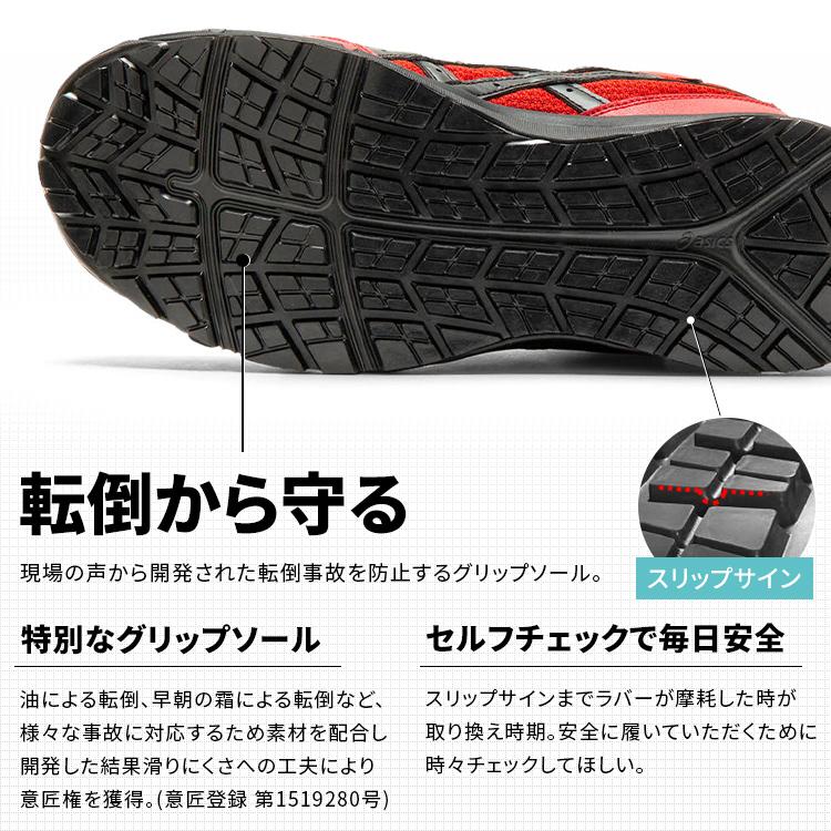 ASICS（アシックス） ウィンジョブ CP203 FCP203 25.5〜27.0cm (D