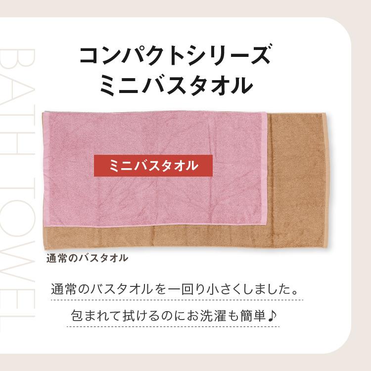 タオル バスタオル 小さめ 2枚セット ミニバスタオル 泉州タオル 50