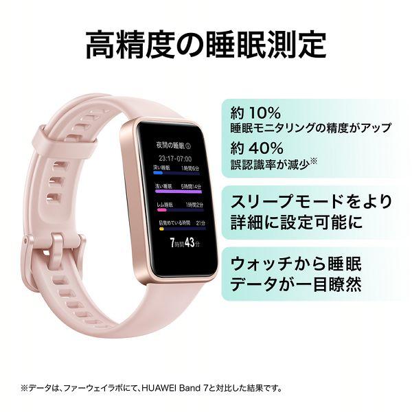 スマートウォッチ 万歩計 薄型 心拍数 睡眠 健康管理 おしゃれ 2週間バッテリー持続 スマートバンド ブラック グリーン ピンク Band 8 ASK-B19-BK (D)(B)｜petkan｜06