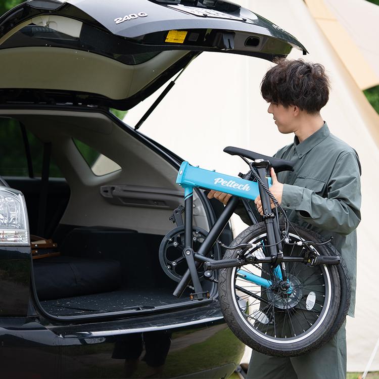 PELTECH（ペルテック） 折りたたみ自転車 20インチ 軽量 自転車 7段