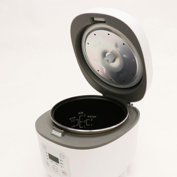 炊飯器 3合 マイコン コンパクトライスクッカー HK-CRC03 ヒロ