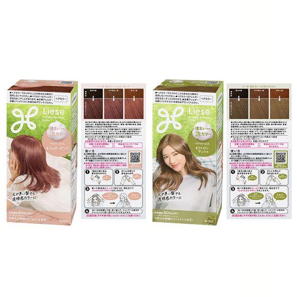 Liese (2個)ヘアカラー 髪染め 白髪染め リーゼ 泡カラー 花王
