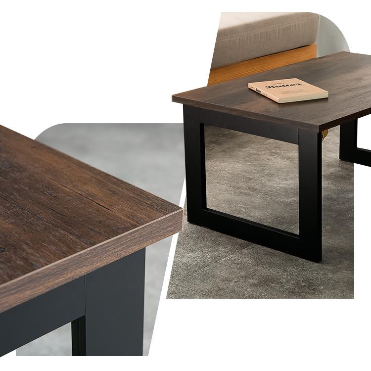 昭和レトロ ローテーブル 折りたたみ脚 和気産業 ローテーブル折りたたみ脚 角脚 4本入り AK-303 1セット(2