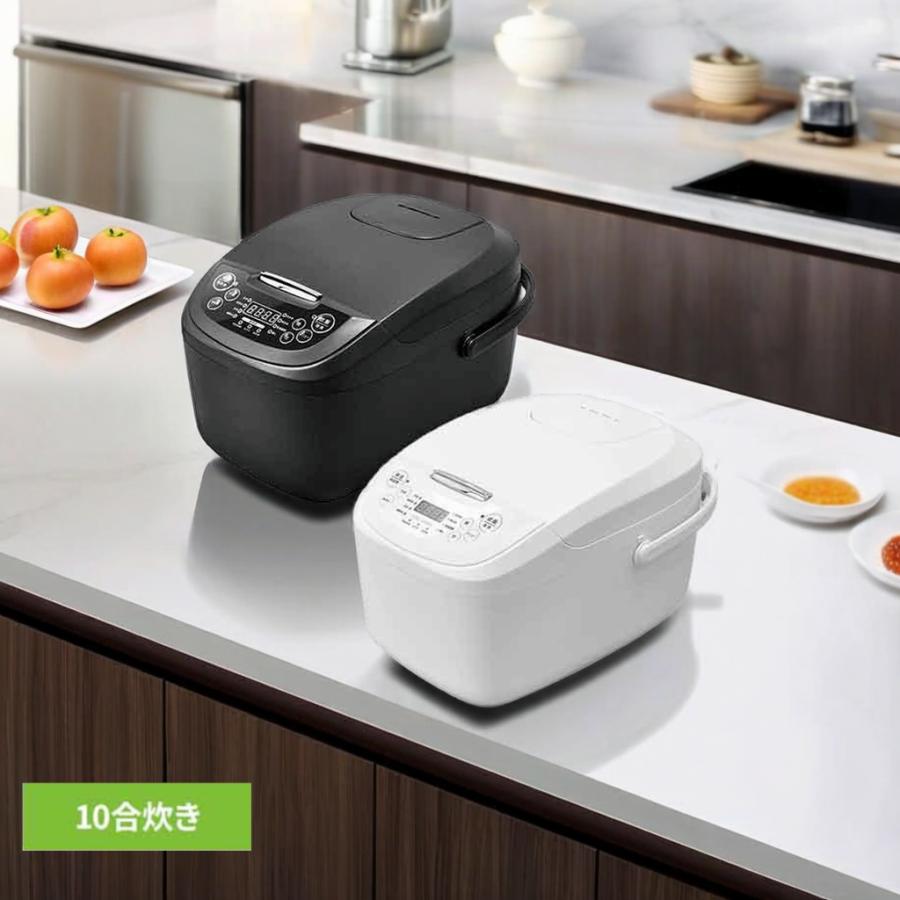 炊飯器 10合 ベルソス マイコン マイコン式 一升炊き マイコン炊飯器