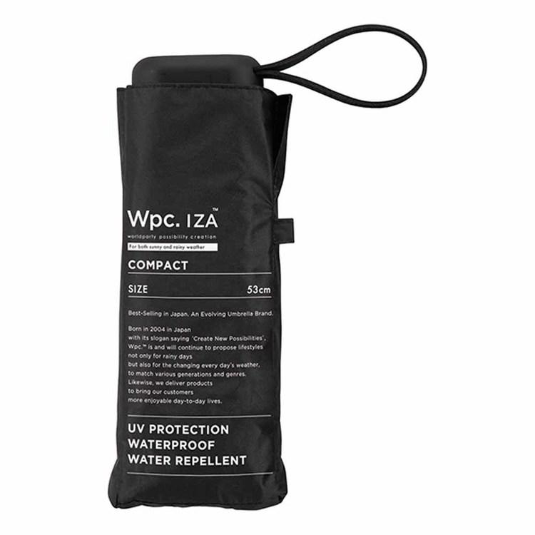 折りたたみ傘 日傘 Wpc コンパクト 折りたたみ 晴雨兼用 53cm 遮光率 UVカット率 100% UPF50+ メンズ 折り畳み傘 IZA COMPACT ZA020-001-102 * | Wpc. | 08