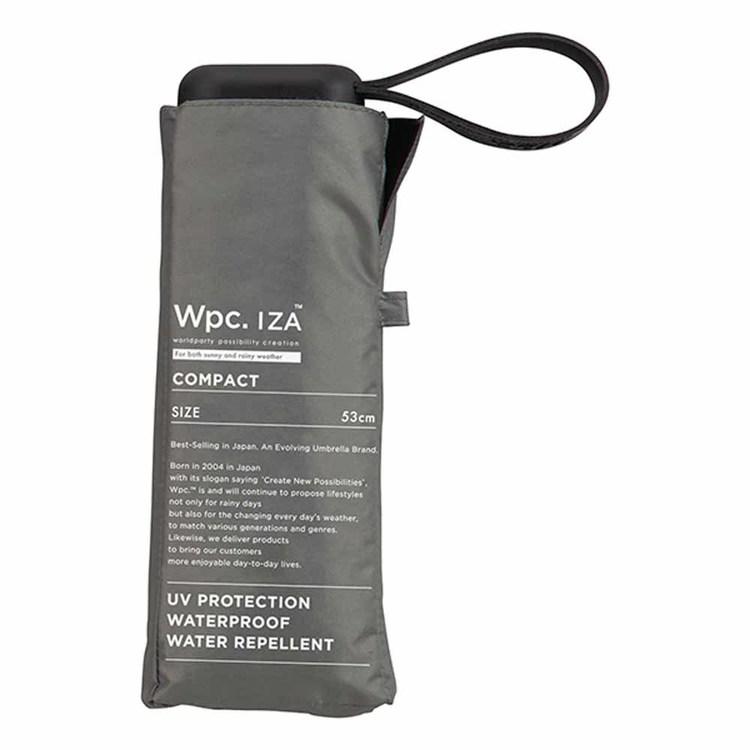 折りたたみ傘 日傘 Wpc コンパクト 折りたたみ 晴雨兼用 53cm 遮光率 UVカット率 100% UPF50+ メンズ 折り畳み傘 IZA COMPACT ZA020-001-102 * | Wpc. | 10