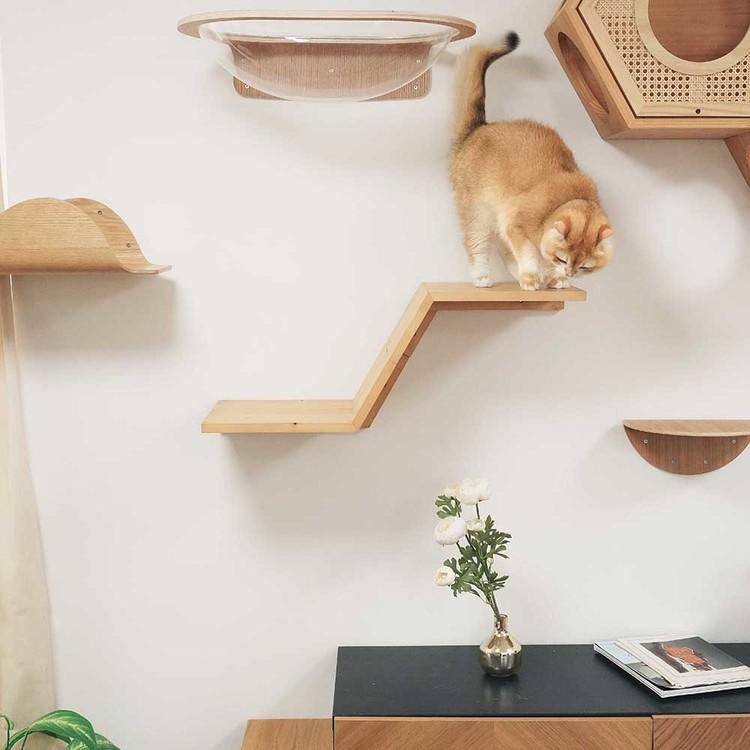 キャットウォーク キャットステップ 猫用品 ペット用品 猫家具 壁掛け