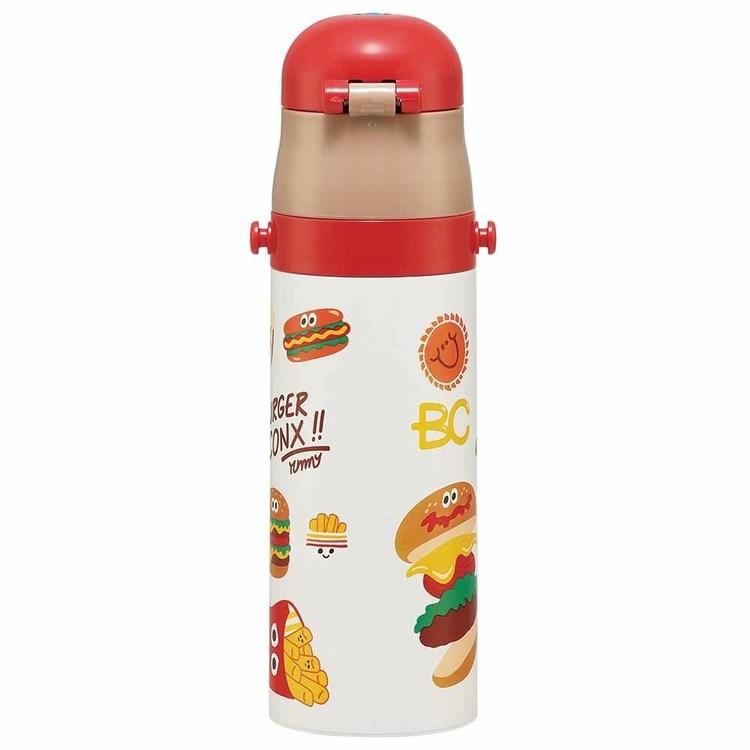水筒 子供 直飲み 470ml ステンレス 真空二重構造 保冷専用 ショルダー