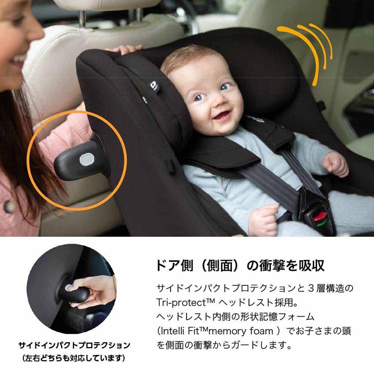 アイピボット R129 チャイルドシート コンパクトシート カトージ チャイルドシート 回転式 Joie チャイルドシート アイ・ピボット 360 38440 38441 38442の画像
