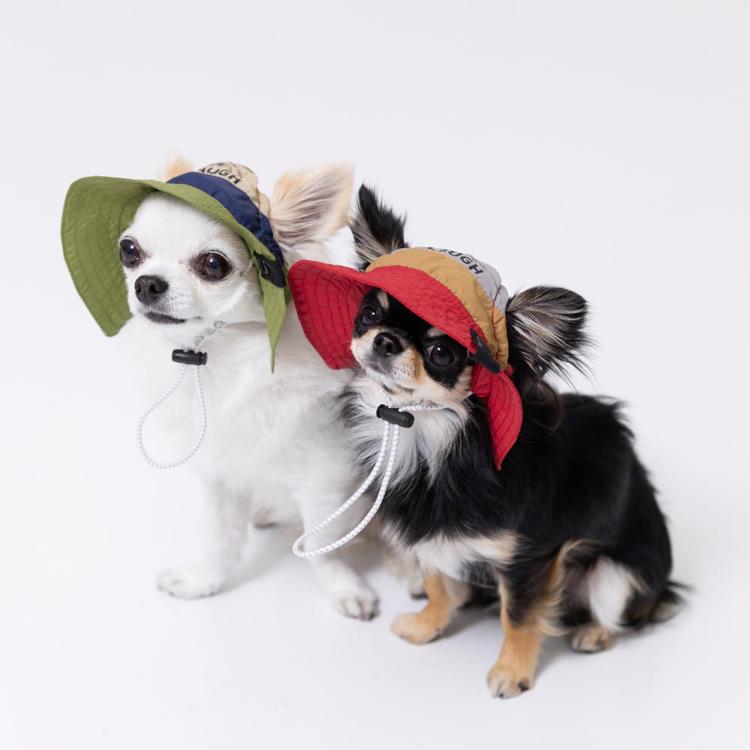 pipi 犬 帽子 夏 犬帽子 PiPi サファリハット Sサイズ おしゃれ 日除け