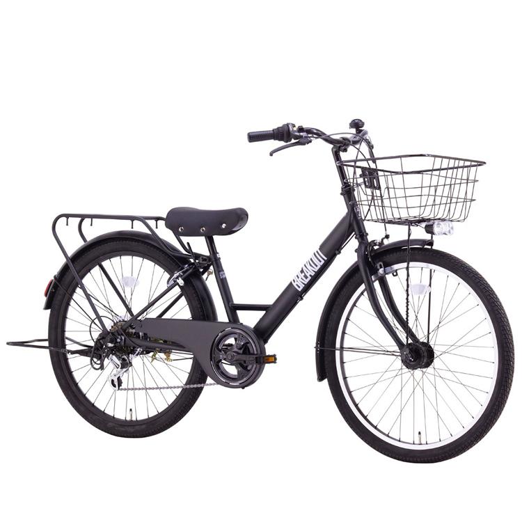 自転車 26インチ オートライト 外装6段変速 坂道 カッコイイ (完成車)ブレイクアウト・ジュニア 26インチ ジュニアサイクル BRO266HDA (代引不可) (TD)_6