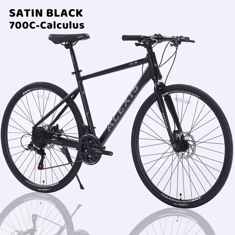 クロスバイク 通勤通学 700C 自転車 シマノ shimano 21段変速 (完成車