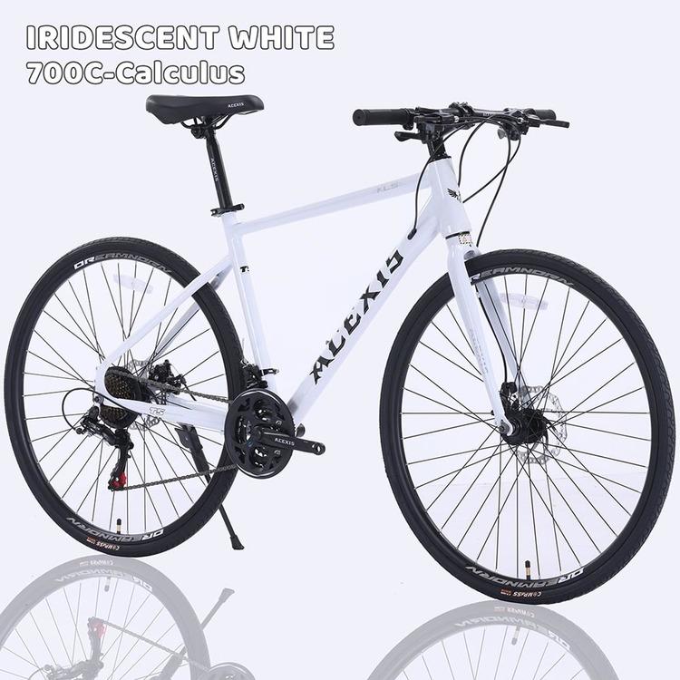 クロスバイク 通勤通学 700C 自転車 シマノ shimano 21段変速 (完成車