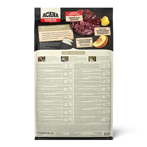 ACANA（アカナ） 正規品 フリーランダック 11.4kg 「アカナ・AFJ