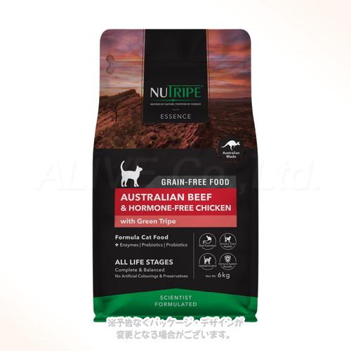 NUTRIPE グレインフリーキャットフード 6kg NUTRIPE（ニュートライプ） グレインフリードライ キャット ビーフ