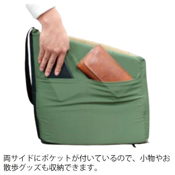 マンダリンブラザーズ・ドライビングクッション(カーキ) ドライブの