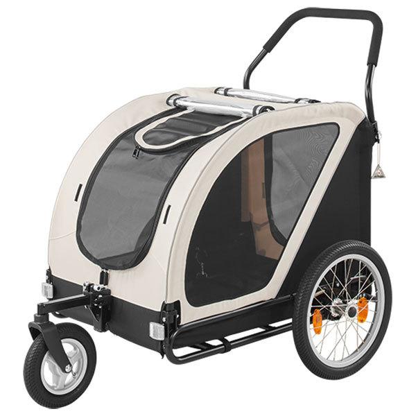 エアバギー　ネストバイク　ミルキーホワイト NEST BIKE - AIRBUGGY FOR PET | ペットカートのエアバギー