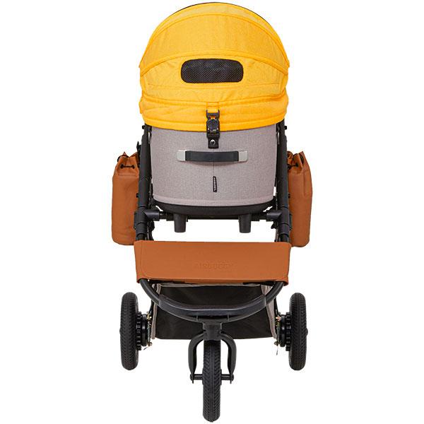 人気色　AIRBUGGY ドーム3 チェダー　エアバギー　レギュラー　イエロー① AIRBUGGY 購入特典付き!! ドーム3レギュラーサイズ(チェダー) フレーム