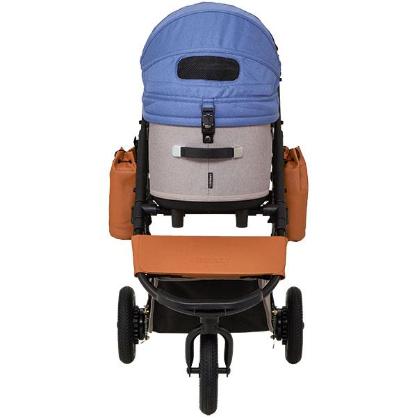 【美品】犬用エアバギー　ドーム3レギュラーサイズ　ナイルブルー AIRBUGGY 購入特典付き!! ドーム3レギュラーサイズ(ナイルブルー