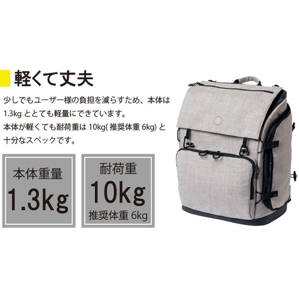 3ウェイバックパックキャリー(クールベージュ) エアバギーフォー