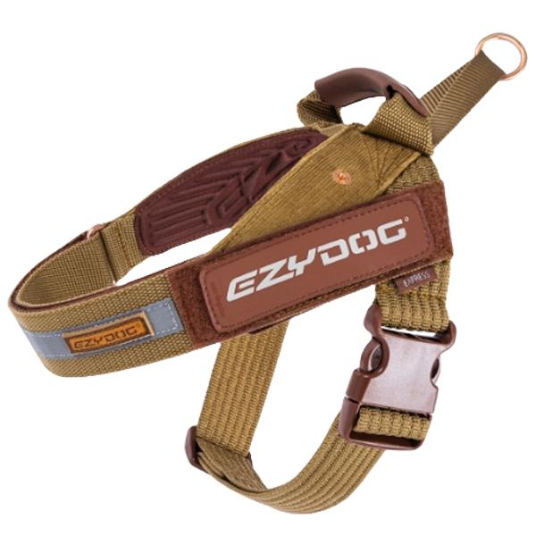 EZYDOG(イージードッグ) エクスプレスハーネス・コーデュロイコレクション(Mサイズ)　犬用 胴輪 散歩 オリジナルラベル_1