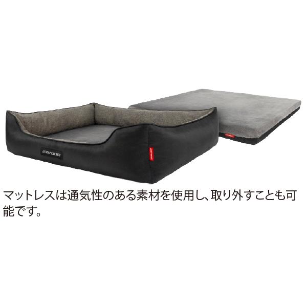 EZYDOG(イージードッグ) ドッグスマートベッド(Mサイズ) 2WAY 形状記憶マットレス トラベル リバーシブル 防水 100%リサイクル素材 快適 名入れラベルの画像