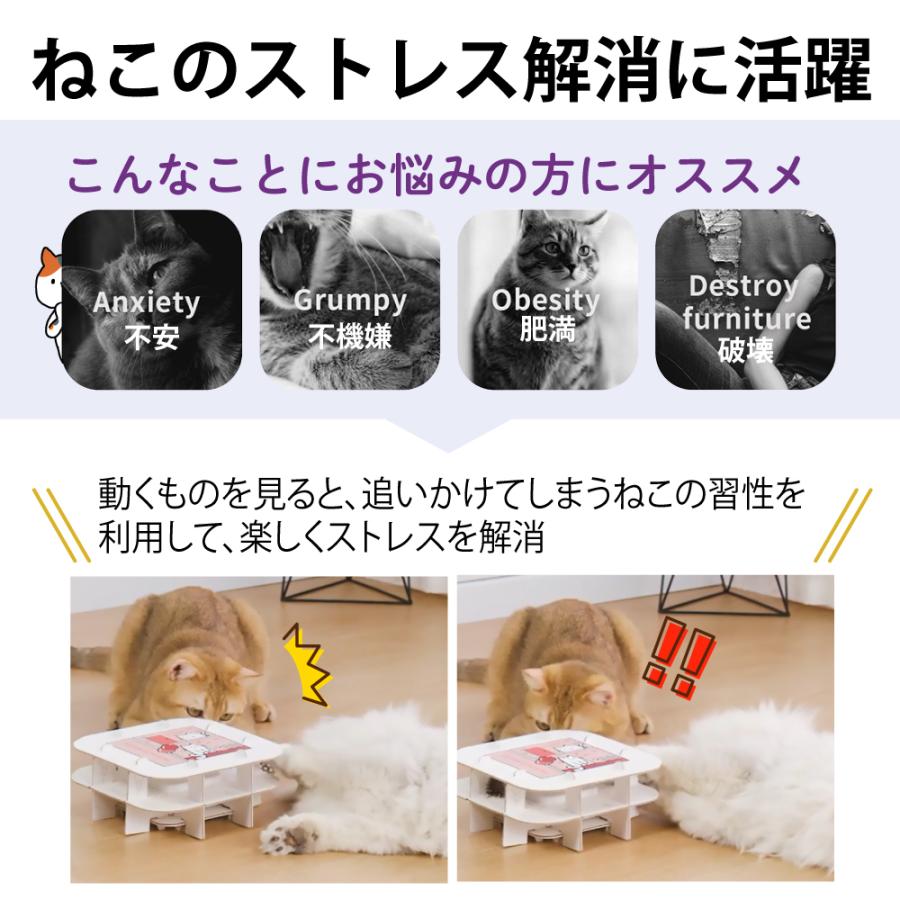 組み立て式 電動猫じゃらし 子猫 おもちゃ 交換用羽付き 自動  送料無料 |  | 01