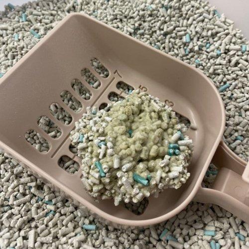 猫砂 ニオイをとる砂 リラックスグリーンの香り ( 5L*4コセット )/ ニオイをとる砂 |  | 03