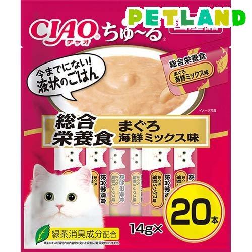 チャオ ちゅ〜る 総合栄養食 まぐろ 海鮮ミックス味 ( 14g*20本入